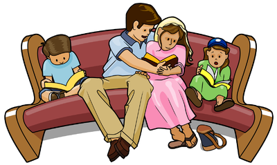 Family Bible Study Clipart - Gallery