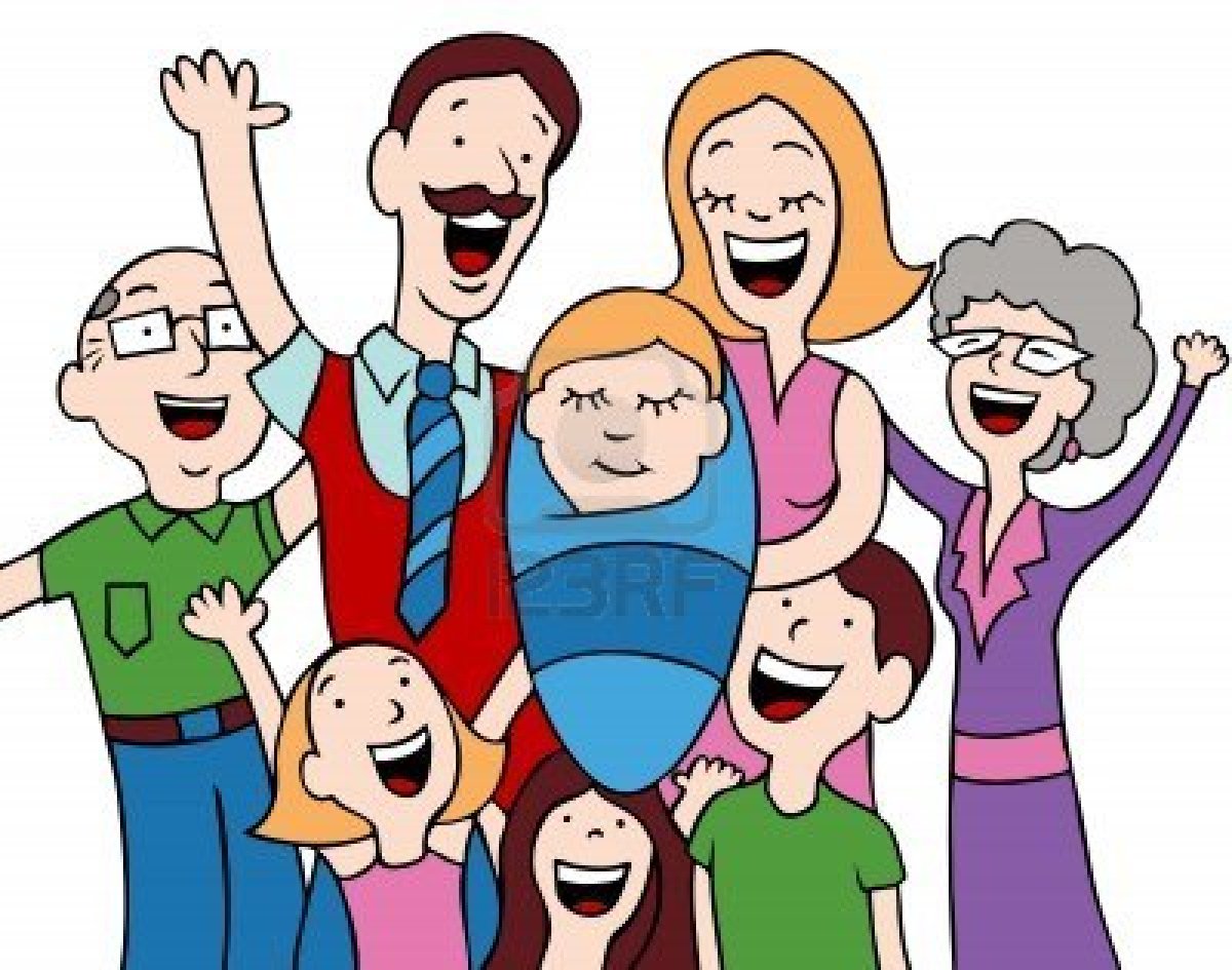 free clip art cartoon families - photo #41