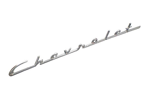 1955-57 Chevy -- Body / Emblems - Nameplates /