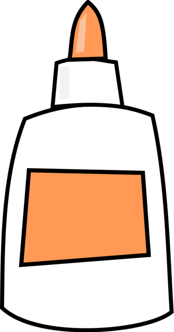 Glue Bottle Clipart