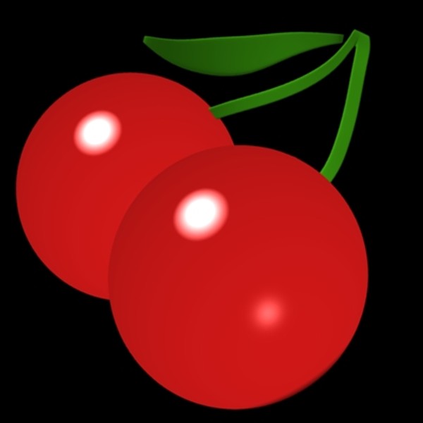 maya cartoon cherry