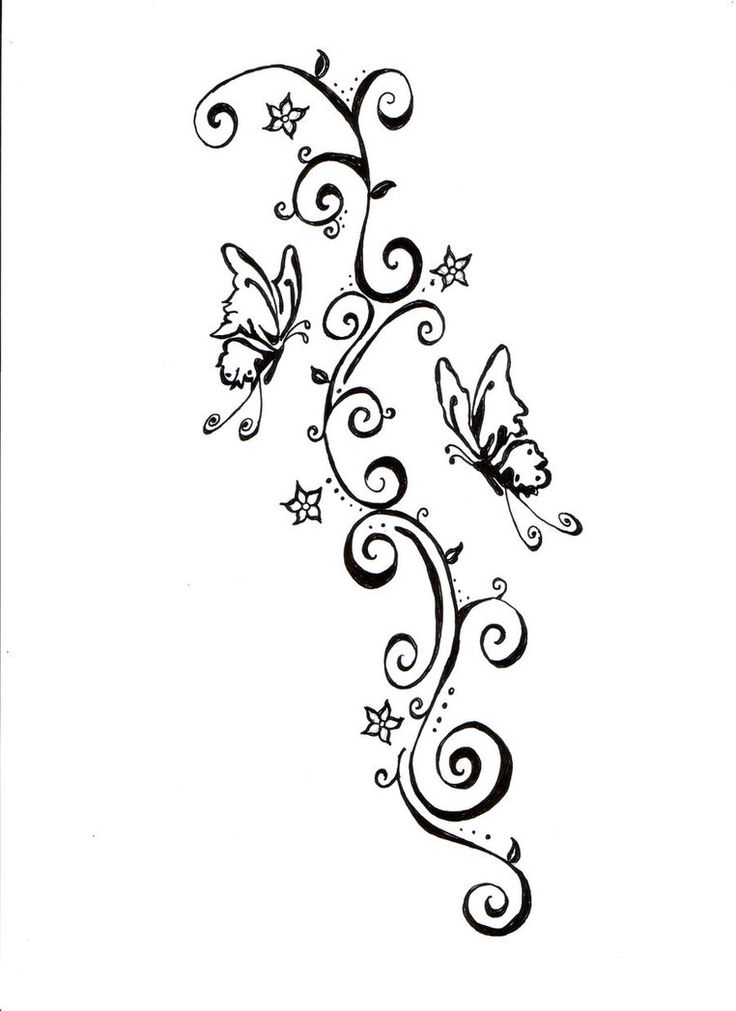 Buterfly Tattoo simple design | Tattoo | Pinterest