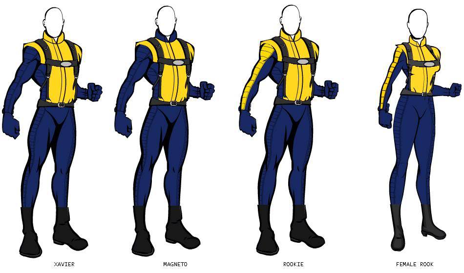 X-Men First Class Jumpsuit - Cosplay.