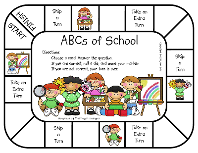 First Grade a la Carte: ABCs of School