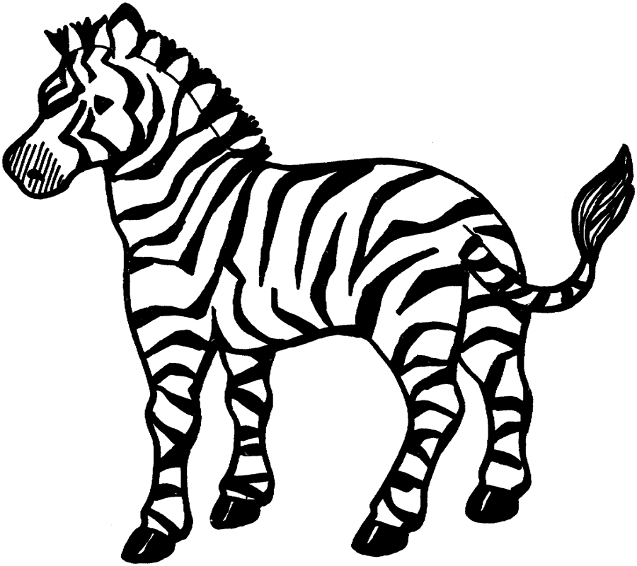 Free Zebra Print Clip Art Cliparts co