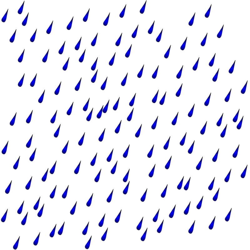 Rain image - vector clip art online, royalty free & public domain