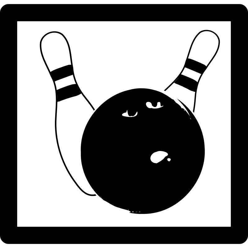 Clipart - Bowling Icon