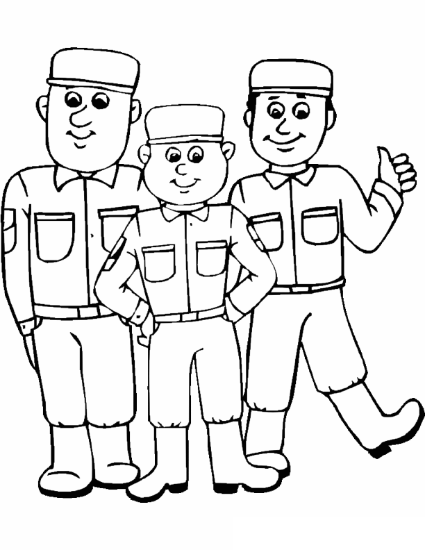 Coloring Pages Fun: Military Coloring Pages