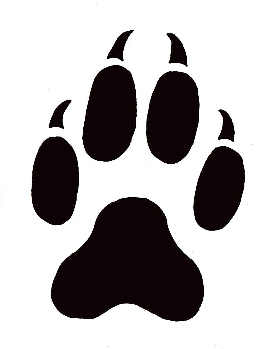 Images For > Cat Paws Clip Art