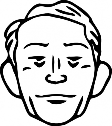 Man Face clip art - Download free Other vectors