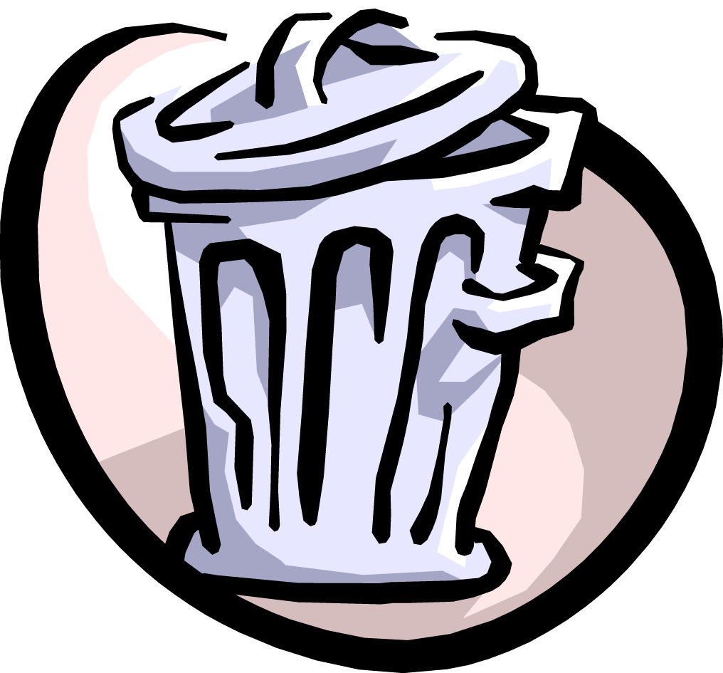 Images For > Empty Trash Clipart