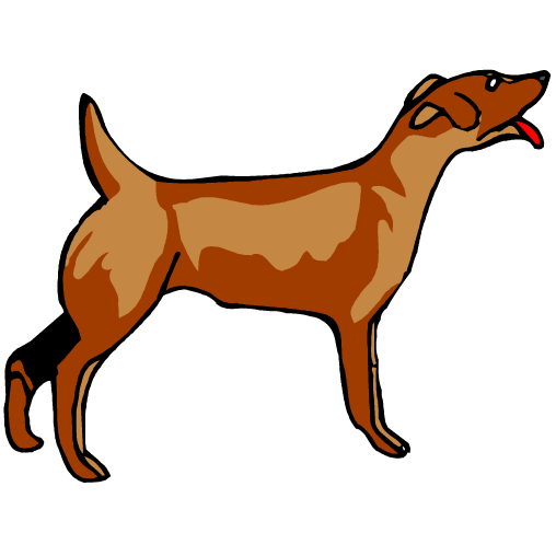 clipart of a dog barking - photo #3