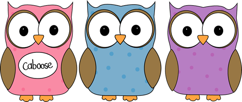 Owl Classroom Line Caboose Clip Art - Owl Classroom Line Caboose ...