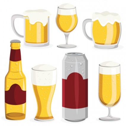 Beer glass vector Free vector for free download (about 41 files).