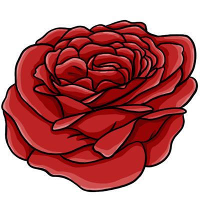 Red Flowers Clipart | Cool Eyecatching tatoos