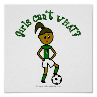 Girls Soccer Posters, Girls Soccer Prints, Art Prints, Poster Designs