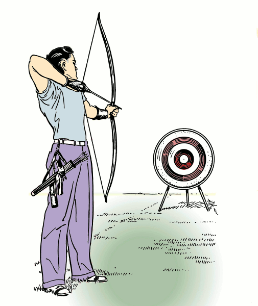 Archery Color Clip Art Download