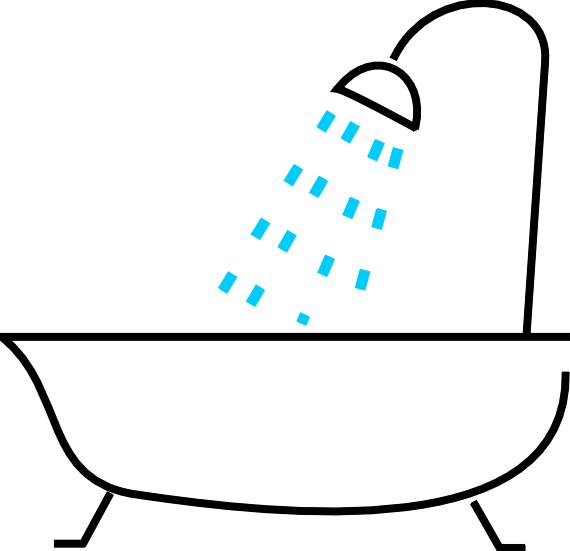 Taking A Shower Cartoon - Cliparts.co