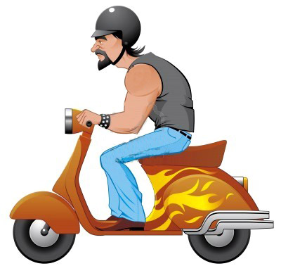 Motorcycle Cartoon Pictures - ClipArt Best