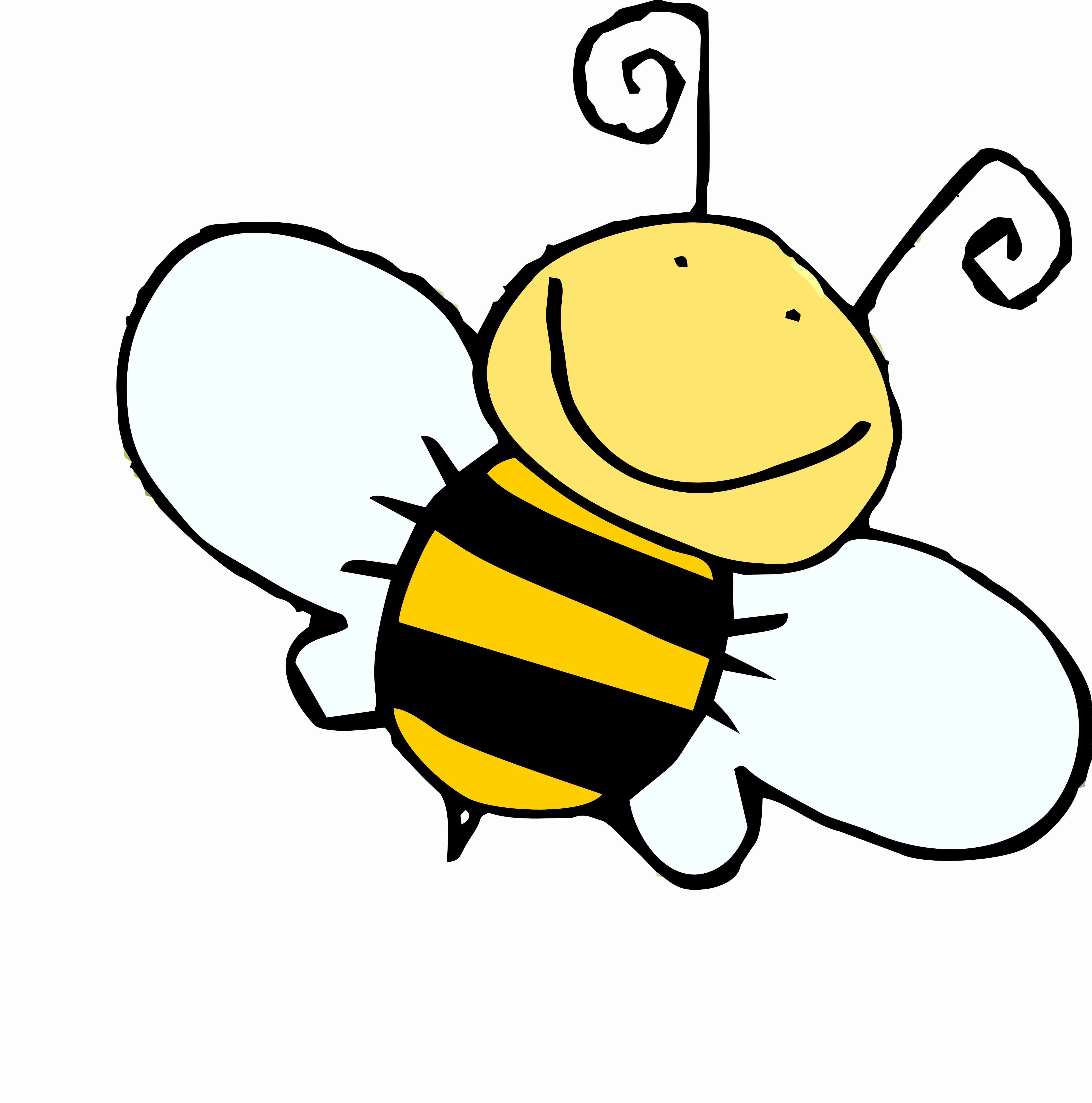 animated clipart bee - photo #29