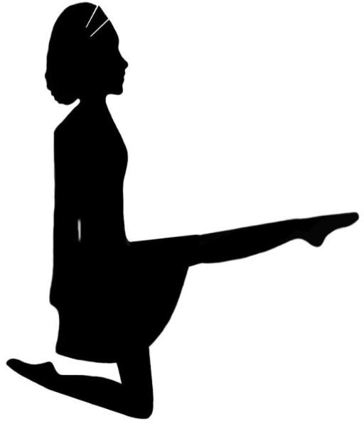 Gallery For > Dancer Leaping Silhouette