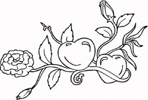 Pix For > Heart With Wings Coloring Pages