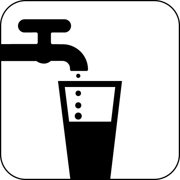 Drinking Water: Signage Graphic Symbols, Icons, Pictograms for ...