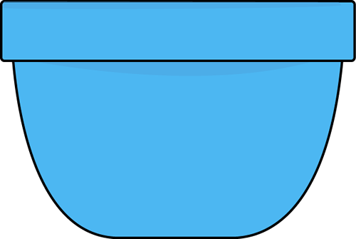 Blue Bowl Clip Art - Blue Bowl Image