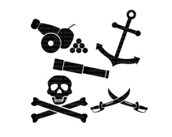 Popular items for pirate graphics on Etsy
