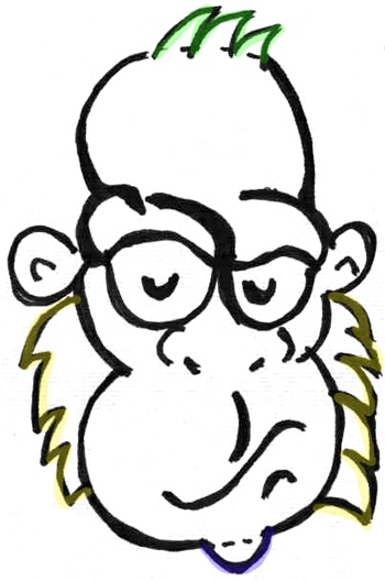 gorilla face cartoon - Google Search | Drawing | Pinterest