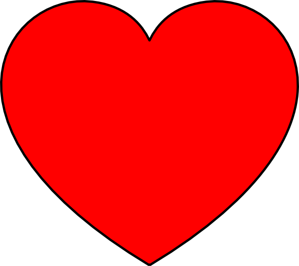 simple heart clipart free - photo #12
