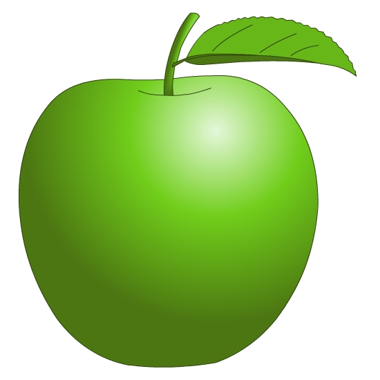 free clipart green apple - photo #22