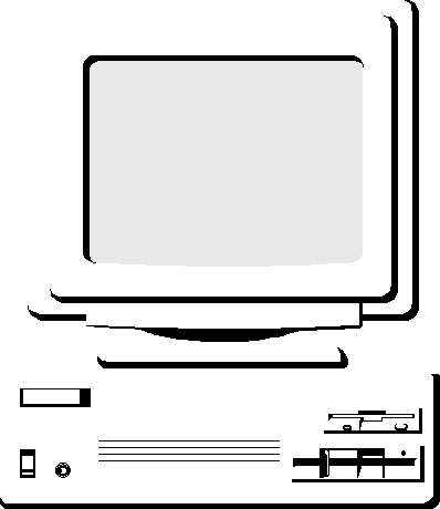 Clip Art - Computer crt monitor