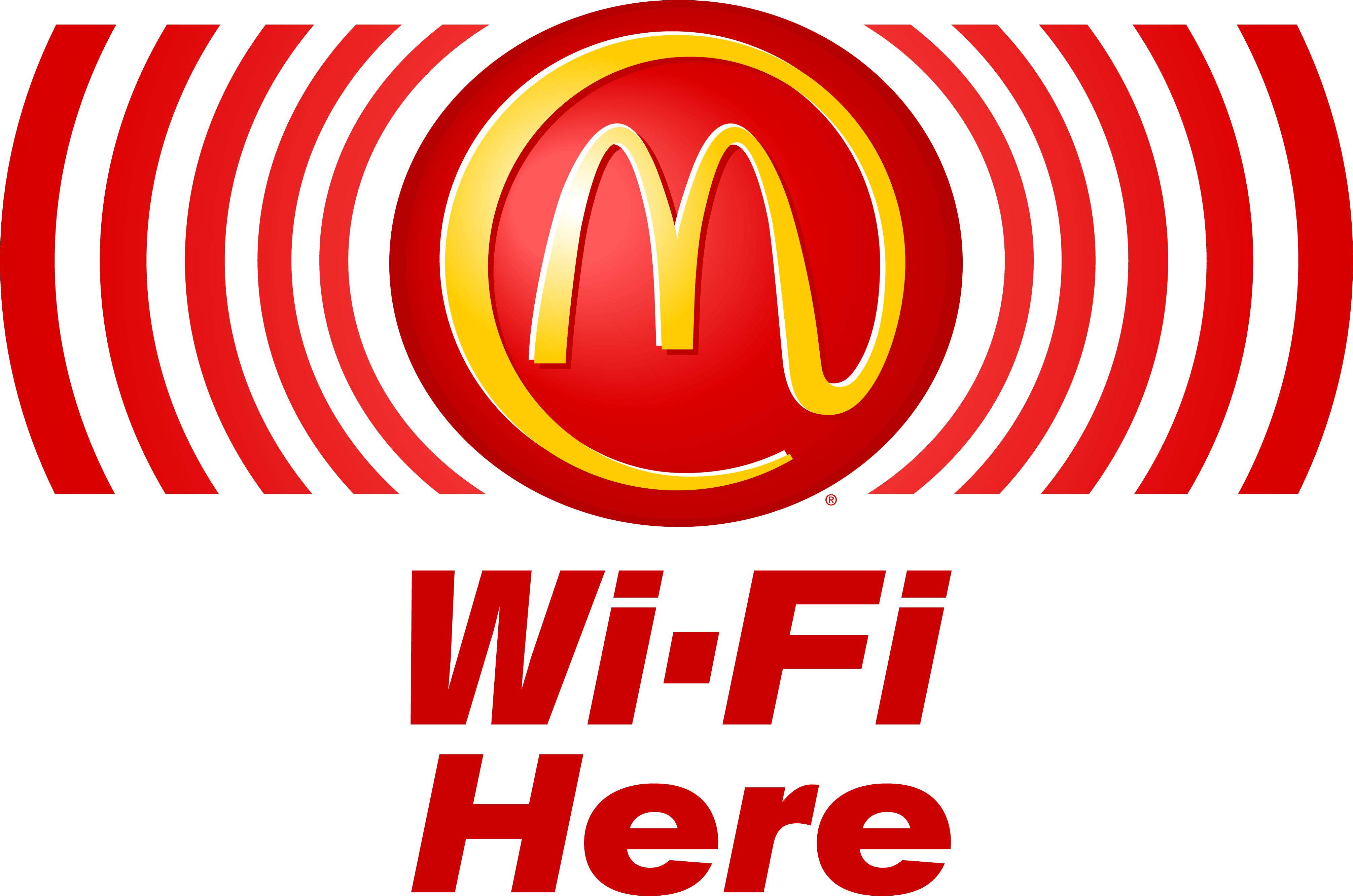 Free WiFi - Portage McDonald's - ClipArt Best - ClipArt Best
