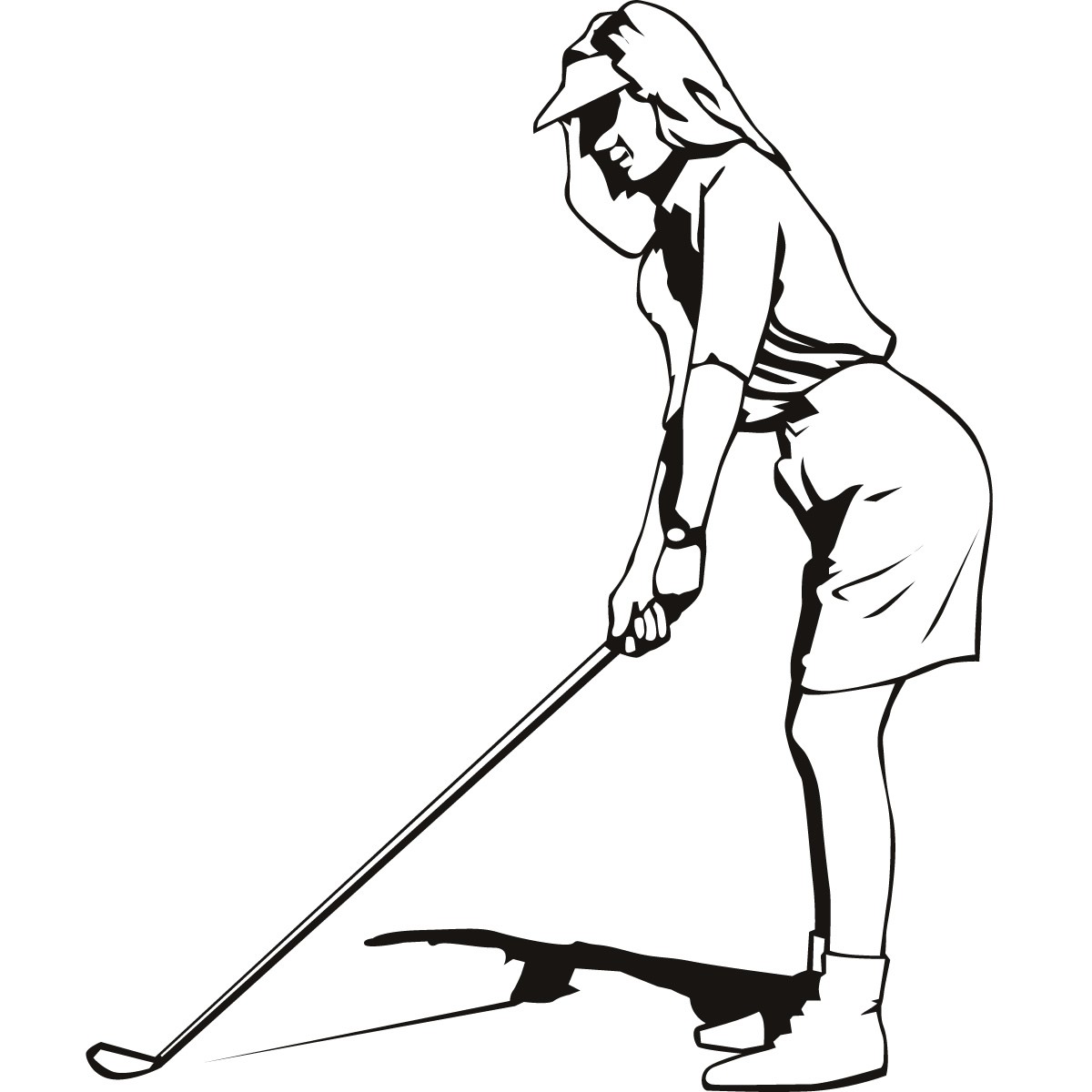 Girl Golf Clip Art | Clipart Panda - Free Clipart Images