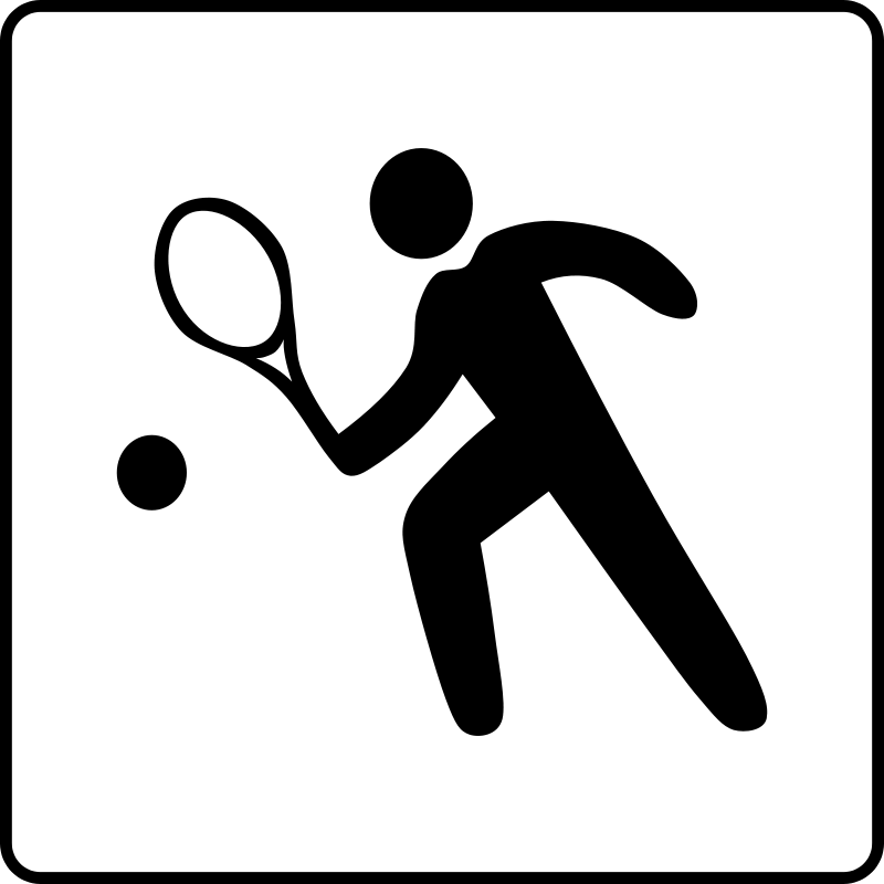Download Tennis Court Clipart - Clipart-Finder.com