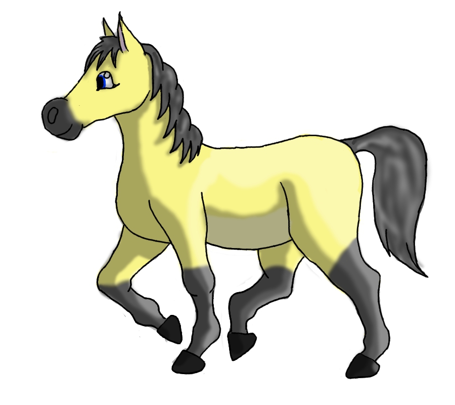Cartoon Drawings Horses Cliparts.co