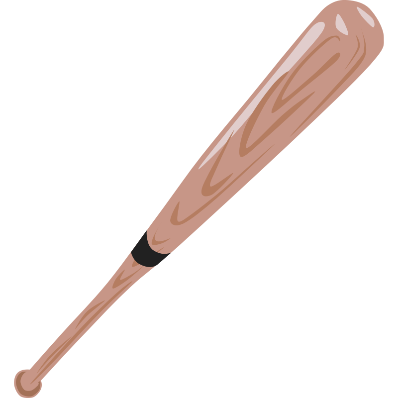 free clipart baseball bat - photo #5