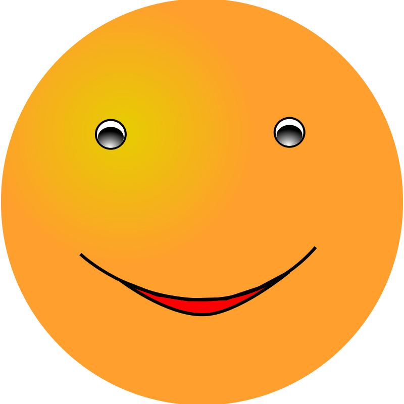 Clipart - Smiley: Happy