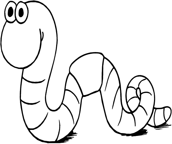 Free Printable Coloring Page Insects Inch Worm Animals Insects ...