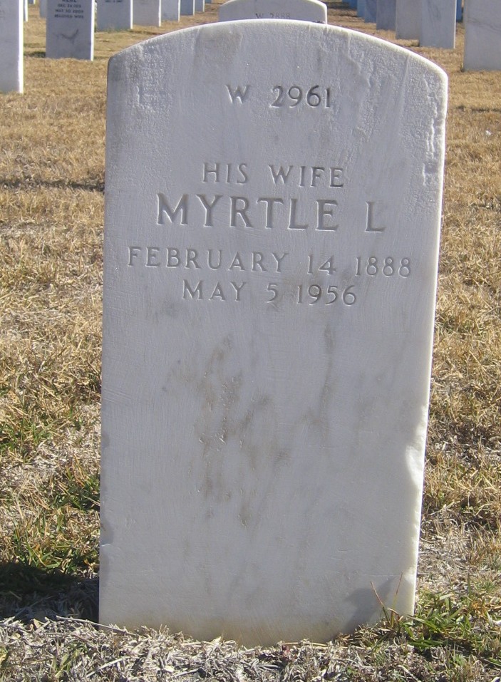 Myrtle Laura Beene Gravestone