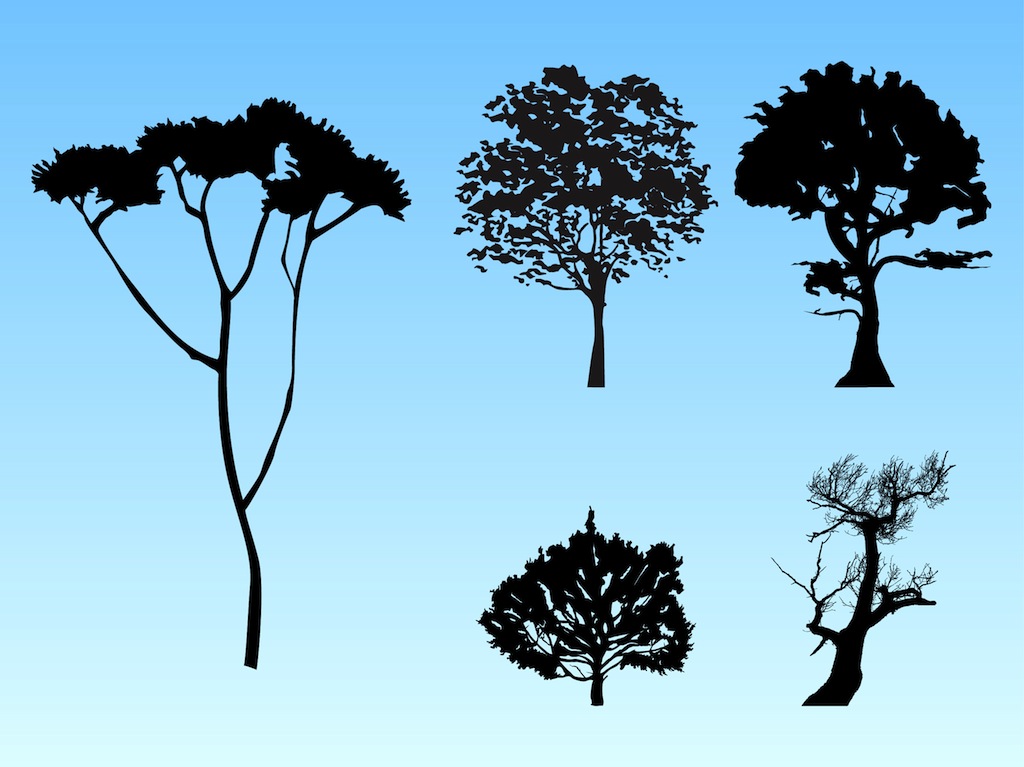 Forest Silhouette - Cliparts.co