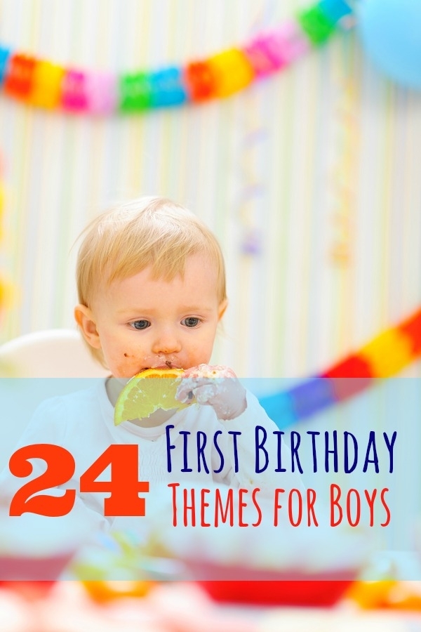 24 First Birthday – Party Themes and Ideas for Boys | Boy Birthday ...