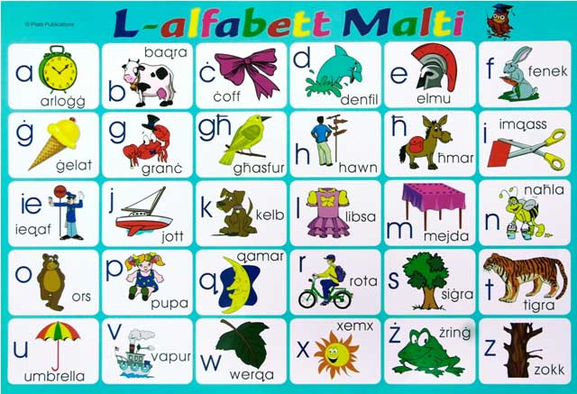 Alfabet Malti | Posters | Educational |