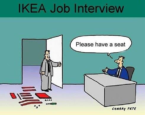 Funny cartoon - Ikea job interview | Funny Dirty Adult Jokes ...