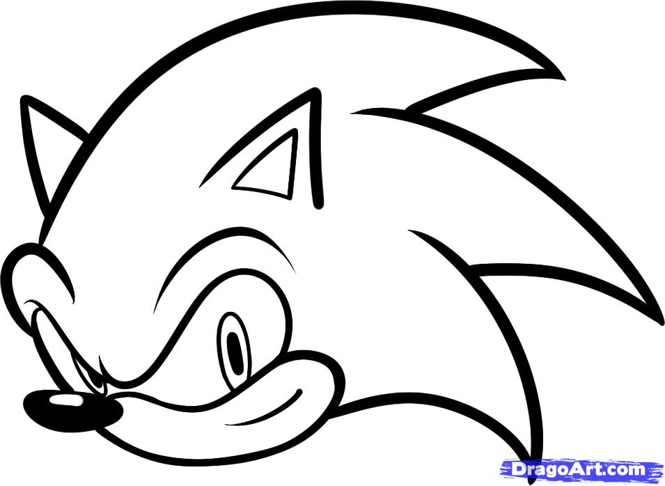 How to Draw Sonic Easy, Step by Step, Sonic Characters, Pop ...