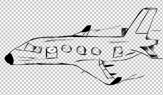 How | Draw an Aeroplane with a Graphics Program