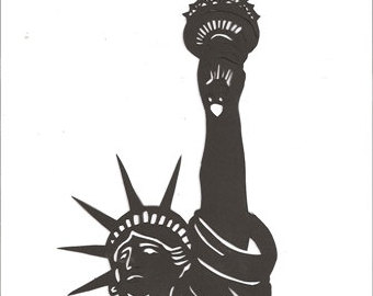 Items similar to LADY LIBERTY Licensed, Scaled Replica of the ...
