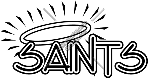 saints Clipart and Vectorart: Layouts - Logos Vectorart and ...
