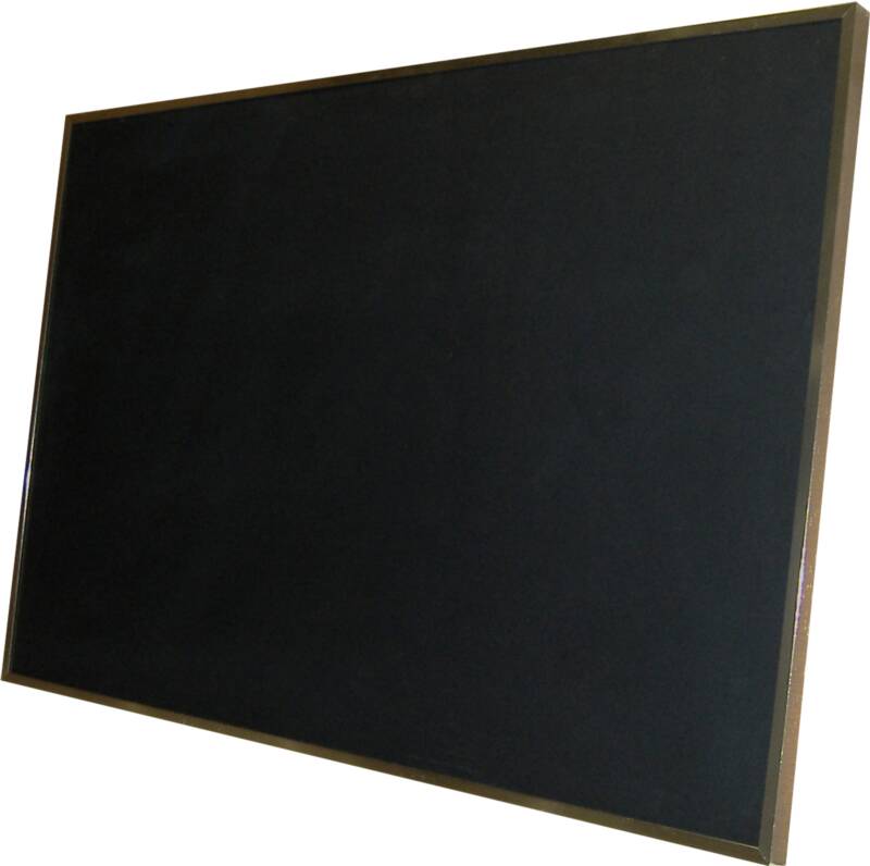 Black marker boards with aluminum frames by billyBoards